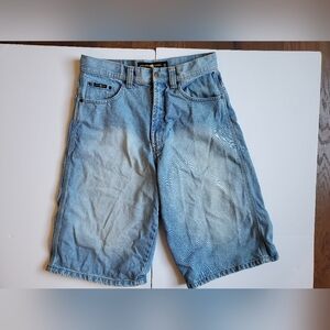 Jordan Craig Light Wash Denim Shorts Size 34